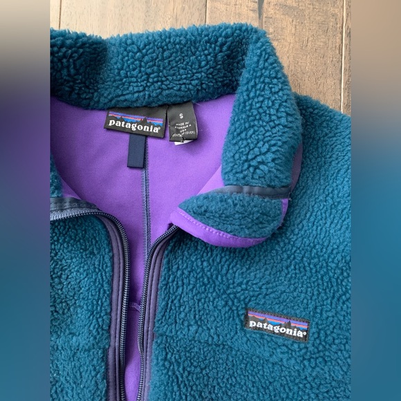 🦕Vintage Patagonia P.E.F Classic Retro-X Jacket (Sz S - Picture 4 of 12